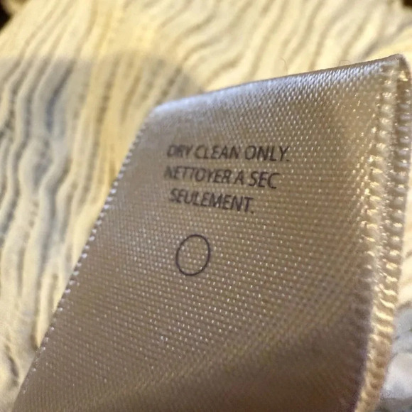 Jason Wu Hammered Satin Tunic Top Cream Size 8 holiday New Year's party - Picture 13 of 14